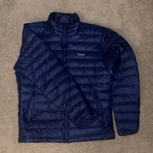 Patagonia Men's Navy Puffer Jacket